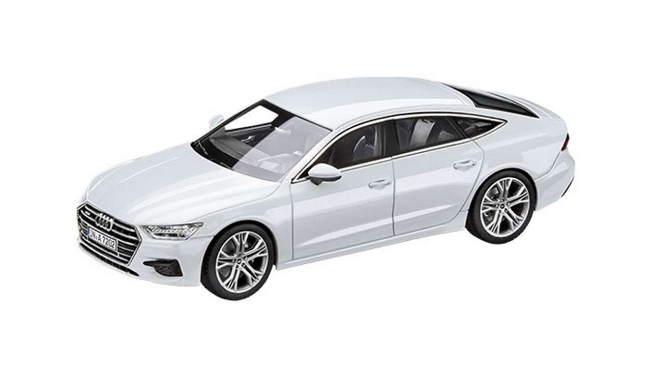 Новый Audi A7 Sportback - пока в виде сувенирной модельки