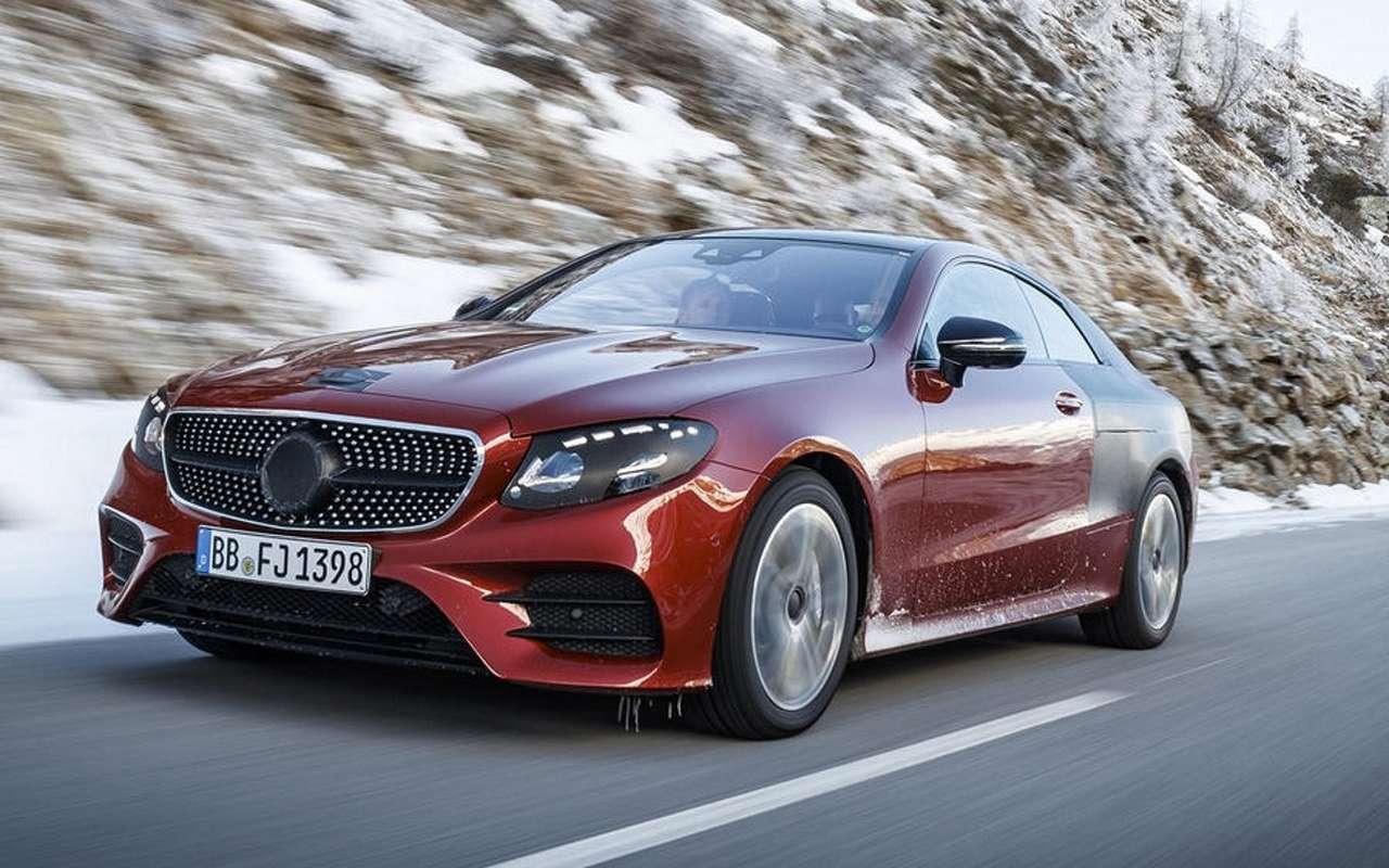 Новое купе Mercedes-Benz E-класса: дело о форточках