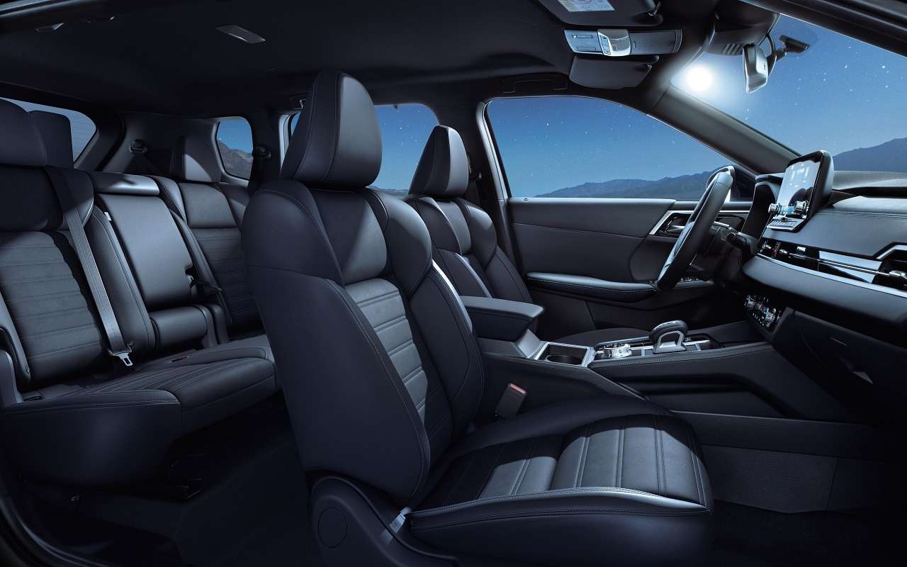 Интерьер Mitsubishi Outlander