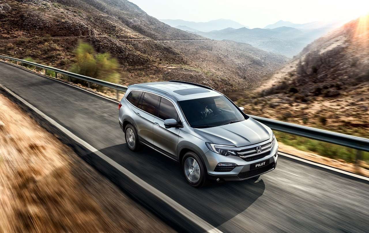 В России начались продажи Honda Pilot 2017 модельного года
