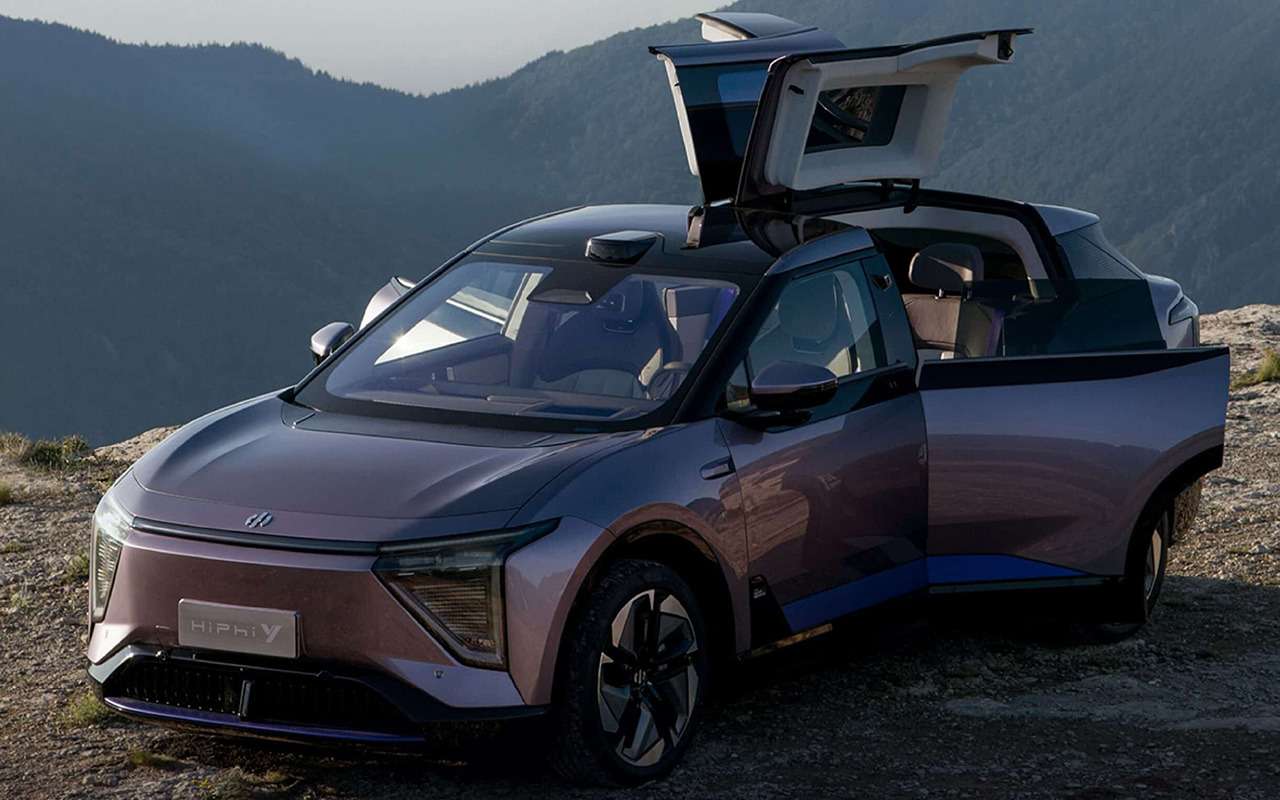Кроссовер HiPhi Y – китайский аналог Tesla Model X, и его уже можно купить в РФ
