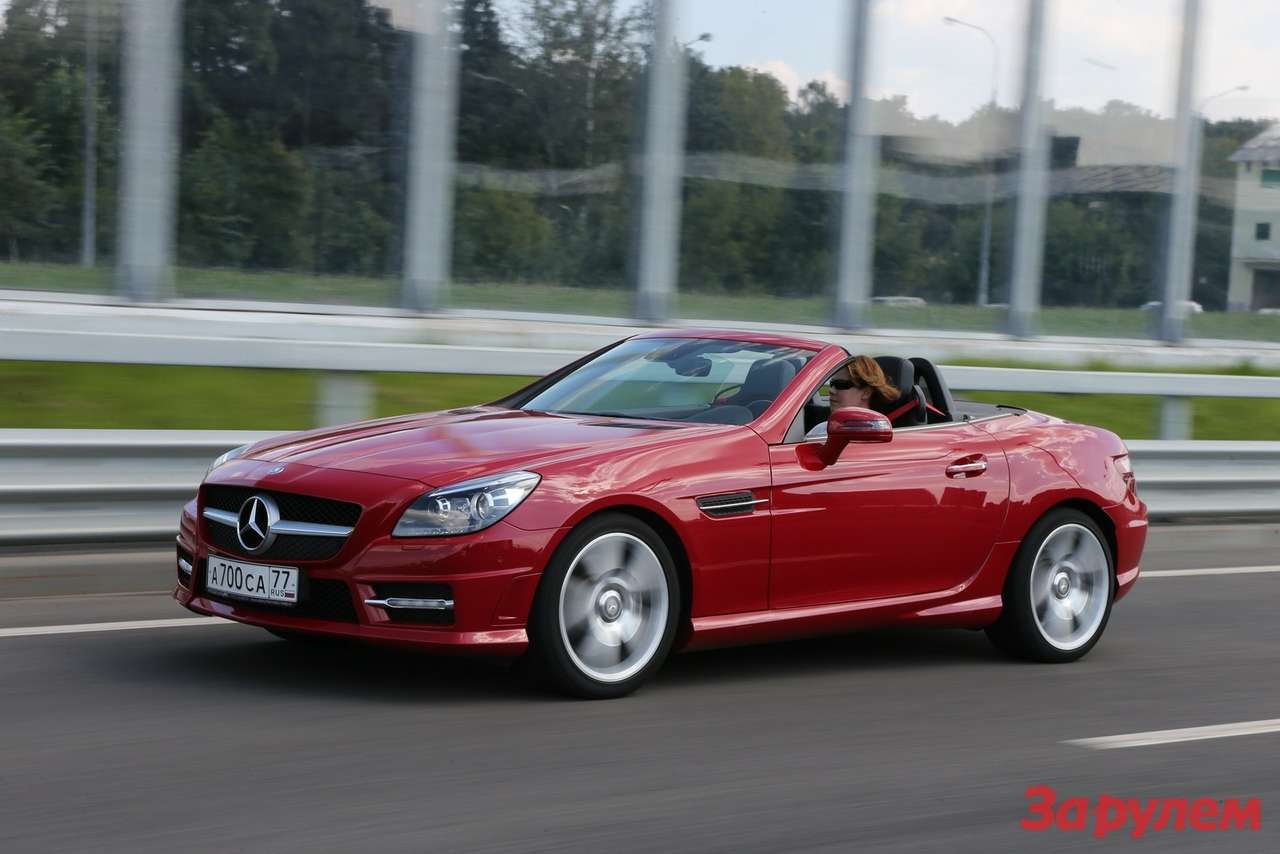 Mercedes-Benz SLK 350: теплые отношения