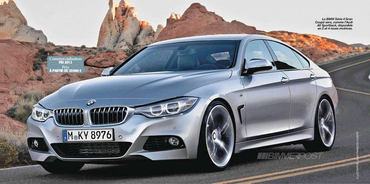 BMW 4-й серии Gran Coupe - первые изображения