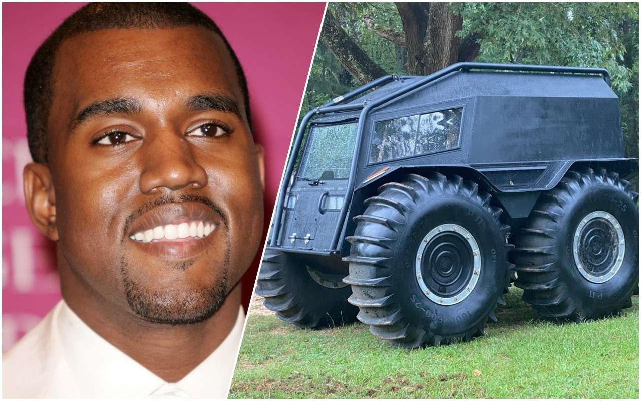 Канье Уэст подарил другу наш вездеход «Шерп»