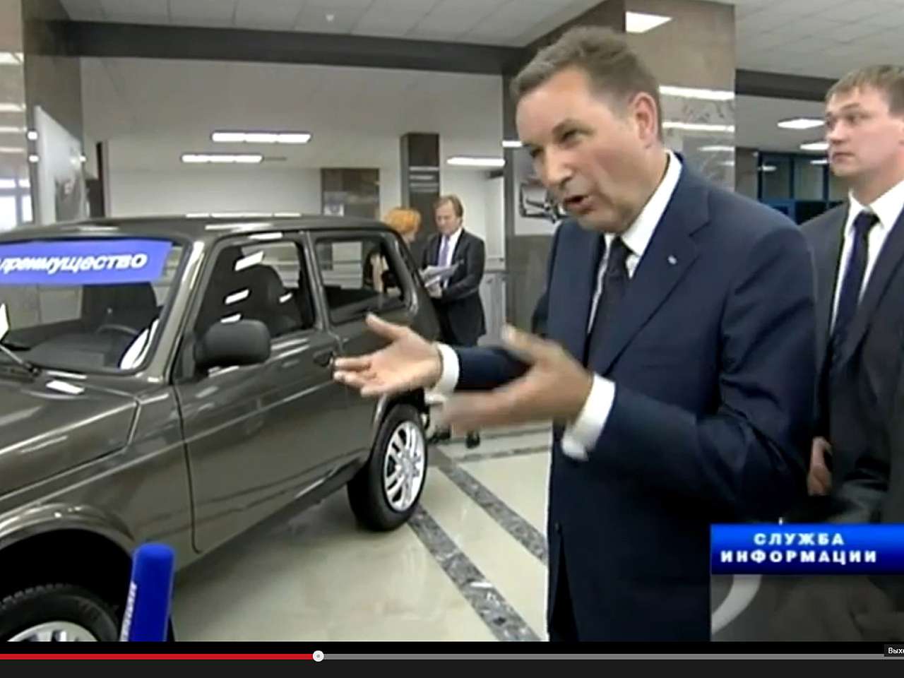 Lada 4x4 Urban засветилась в видеоролике