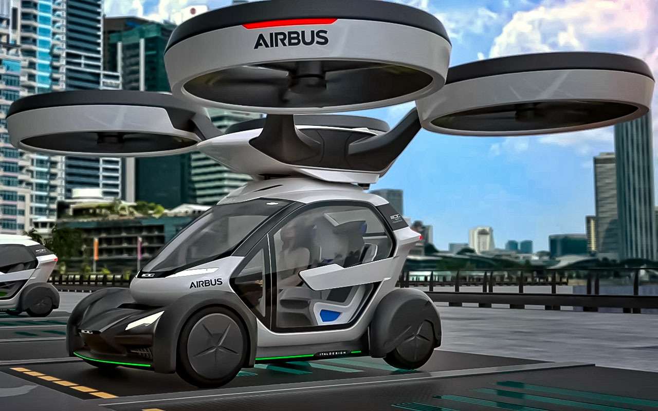 Полностью электрический Pop.Up совместной разработки Airbus и ItalDesign подразумевает создание некой обслуживающей владельцев инфраструктуры. Владелец покупает только капсулу, а модули для земли или воздуха следует заказывать – их доставят в заряженном виде. Реализация такого плана требует сумасшедших вложений, поэтому проект скорее концептуальный, чем практический.