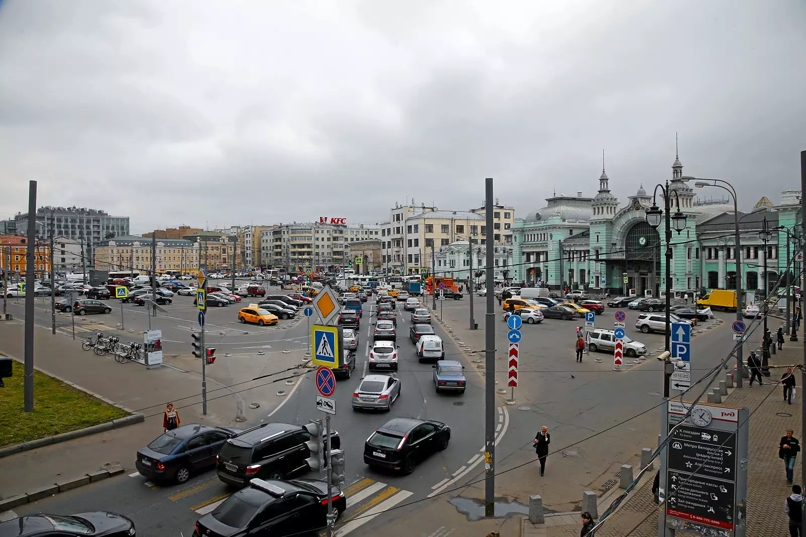 парковка у белорусского вокзала