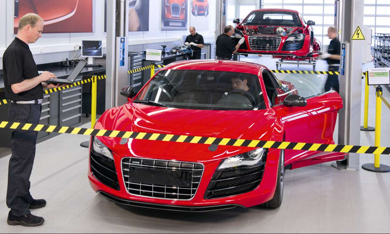 Audi изготовит партию электрических R8