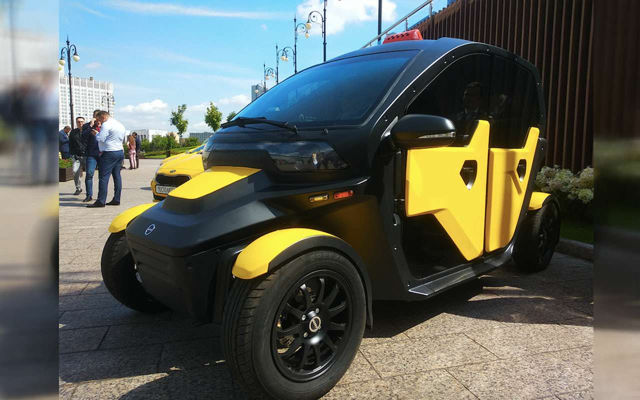 Наш новый автомобиль для такси и каршеринга. Без багажника