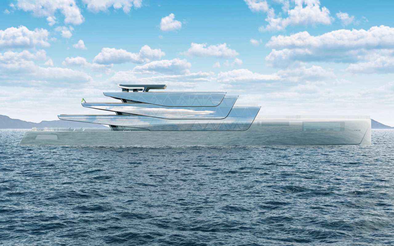 Эта яхта-невидимка подойдет нашим олигархам: ее трудно обнаружить