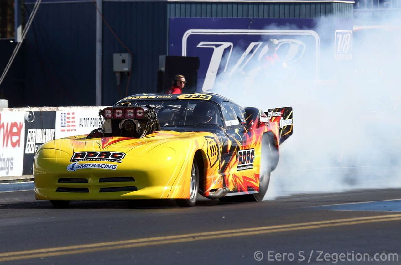 Dodge Viper DT на трассе Аластаро