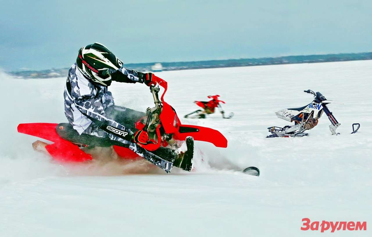 Конверсия: гусеничные комплекты для эндуро