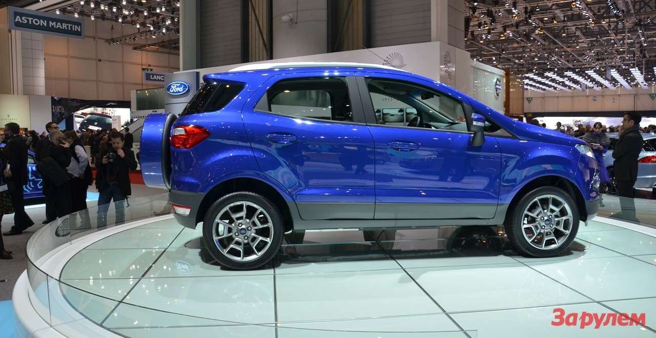 В Набережных Челнах собрали первые Ford EcoSport
