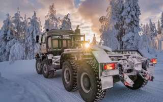 Тяжелые вездеходы прошли испытания экстремальным холодом