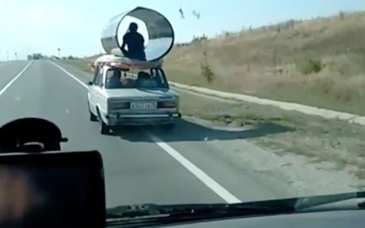 Индийский метод перевозки грузов: теперь и в России!