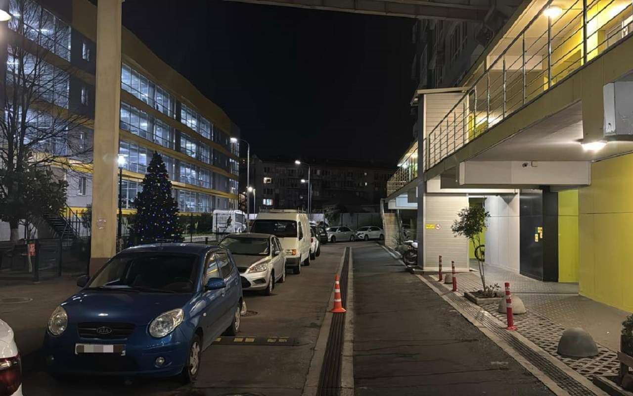 Место ДТП с ребенком в Сочи