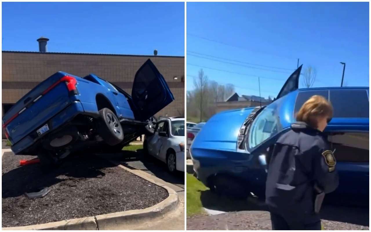 Что бывает, когда нажал не на ту педаль: массовое ДТП на автомойке