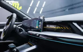Интерьер MG 5 2025
