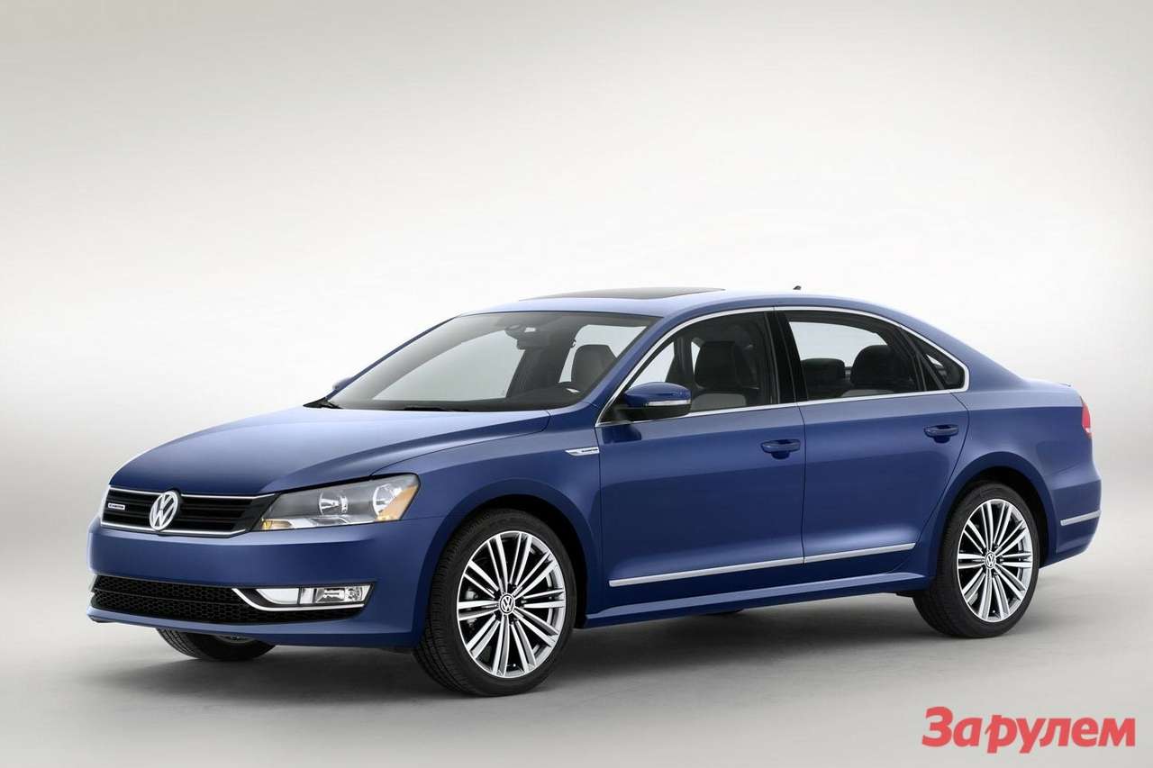 В Детройт приедет мощный и экономичный бензиновый VW Passat