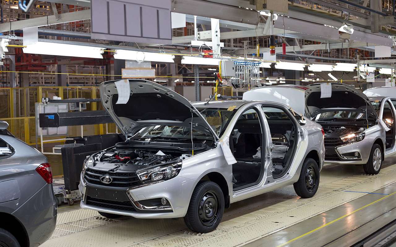 АВТОВАЗ в простое: с 3 по 6 октября