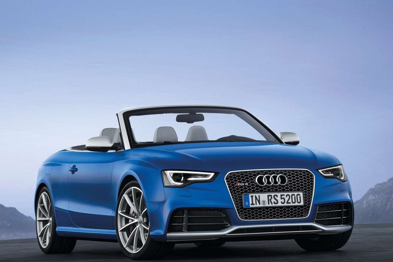 Кабриолет Audi RS5 рассекретили до его дебюта в Париже