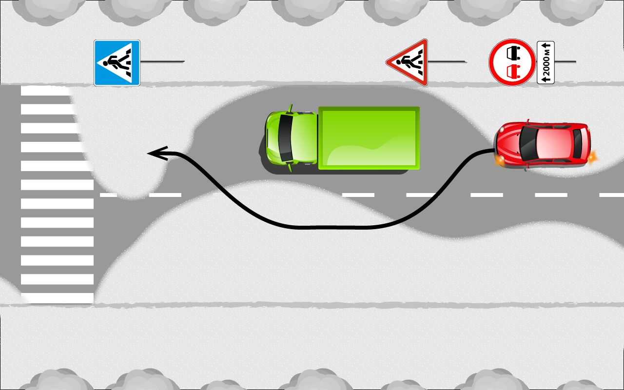 Встречка на глазок: как обогнать в снегопад и не лишиться прав