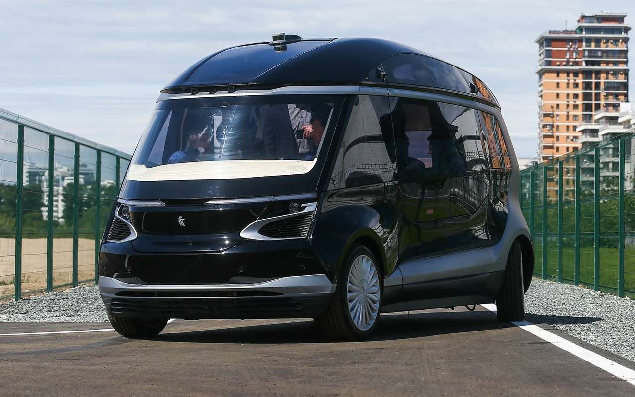 Беспилотный автобус КАМАЗ идет в серию!