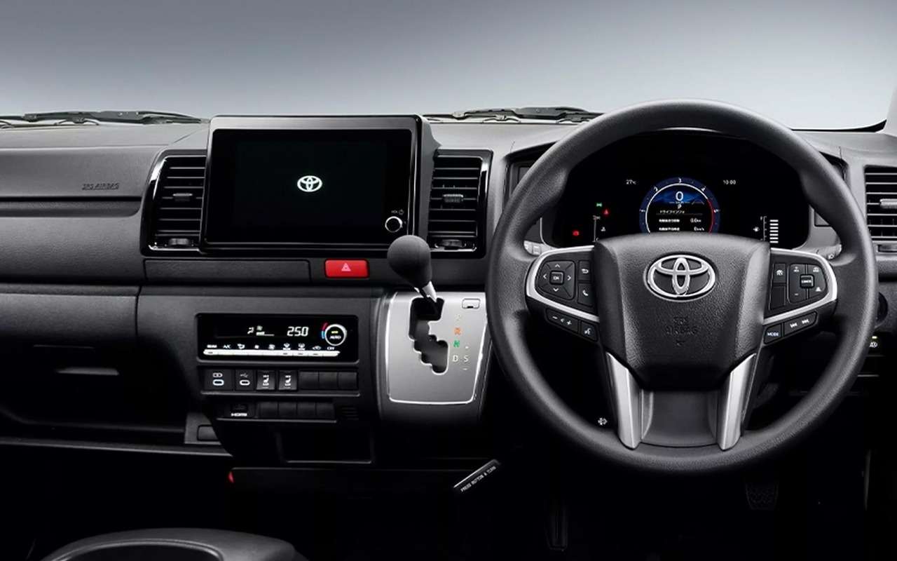 Интерьер Toyota HiAce 2026