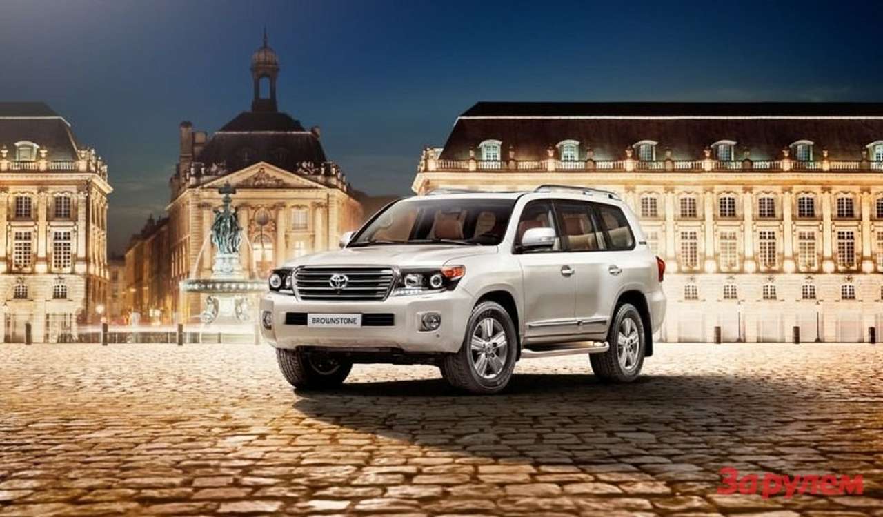Toyota представила спецверсию Land Cruiser 200 Brownstone