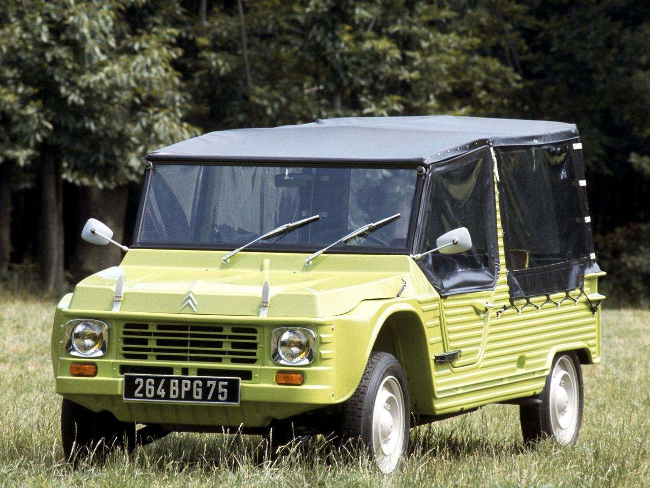 Citroen возродит легендарный миникар Mehari