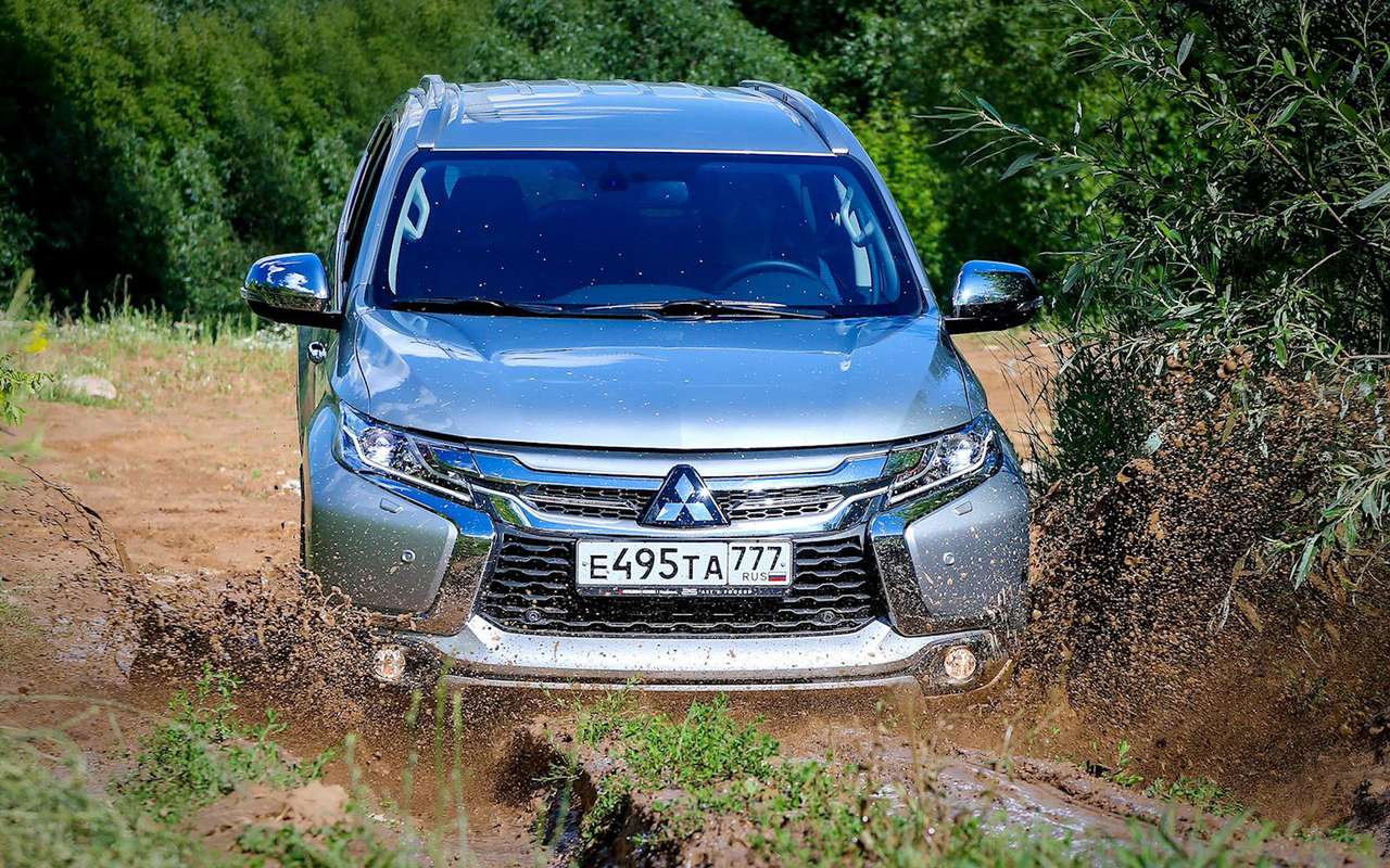 Новый Mitsubishi Pajero Sport: первый тест и первая грязь!