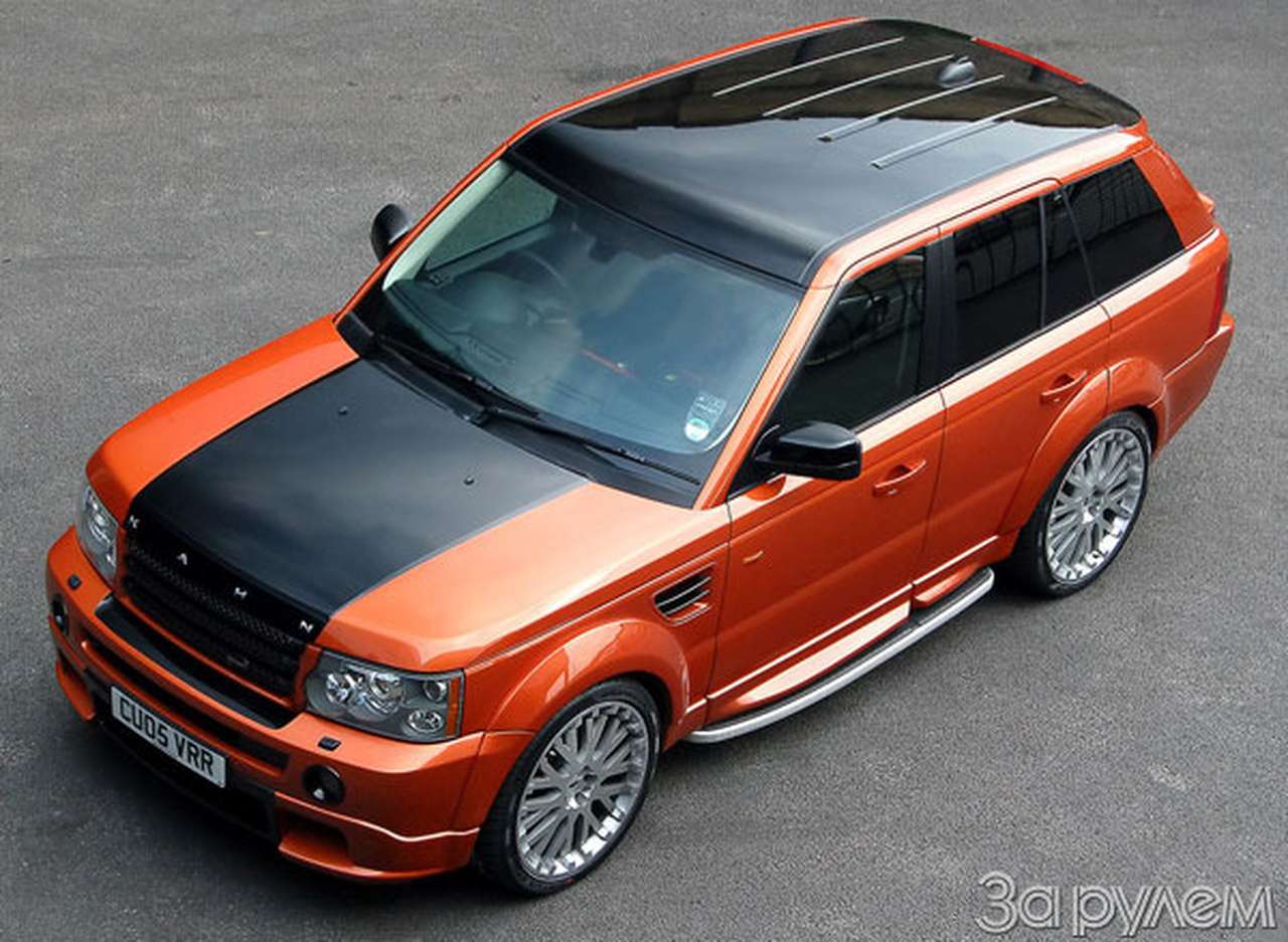 Range Rover Sport Pace Car. Шерше ля Kahn