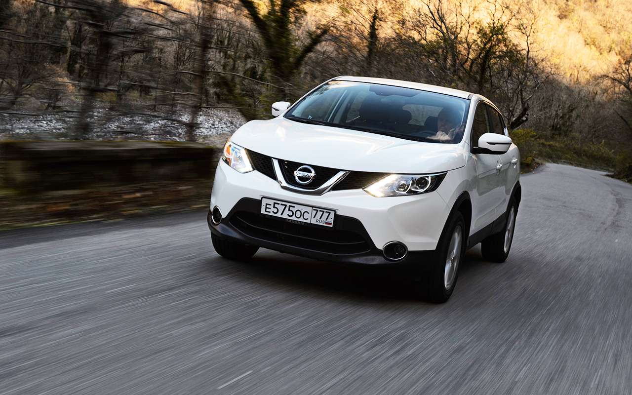 5 плюсов и один минус Nissan Qashqai