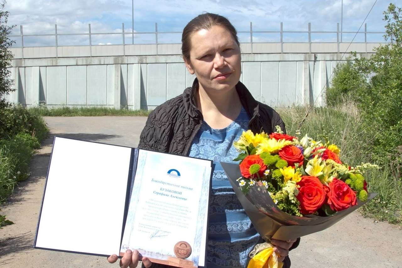 Русская женщина устроила автопогоню за вором и получила благодарность