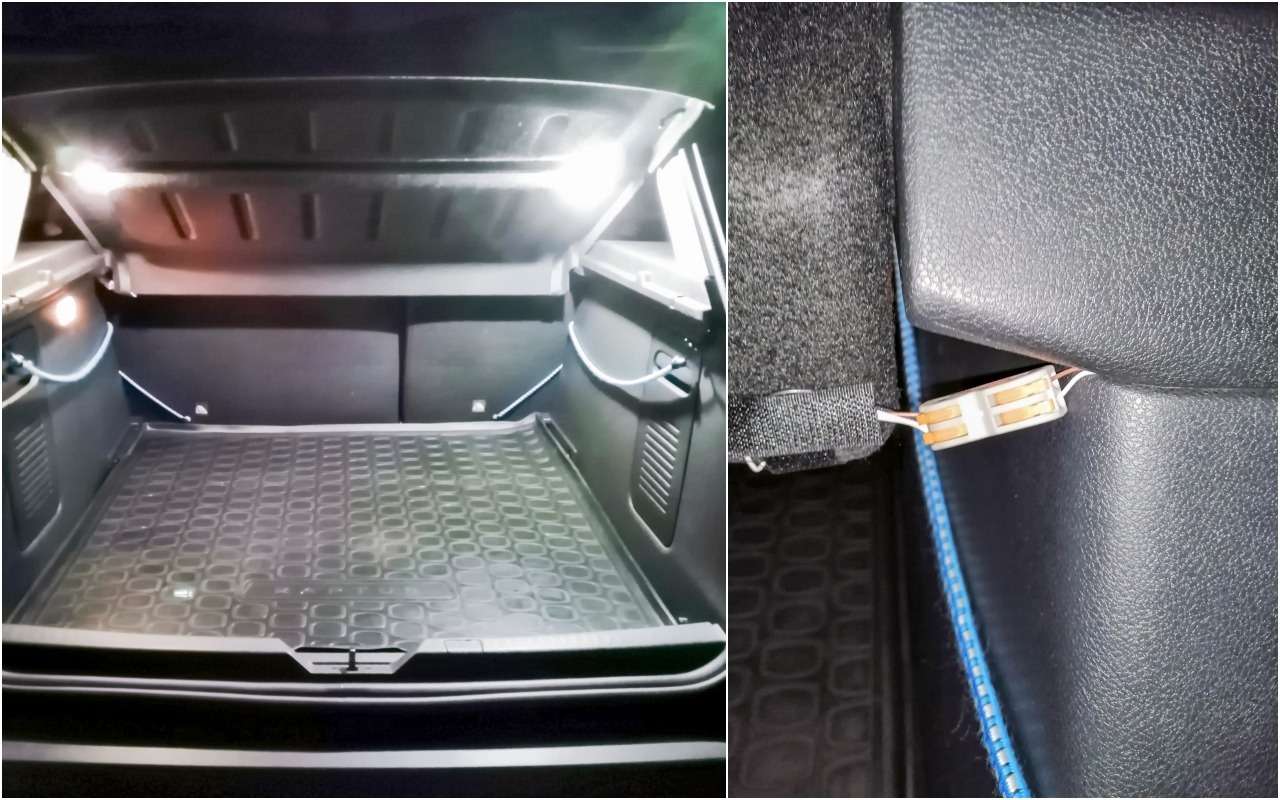 Лучшая подсветка для багажника: дешево и просто