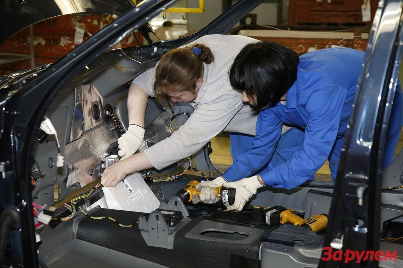 Российское производство легковушек в марте выросло на 15%