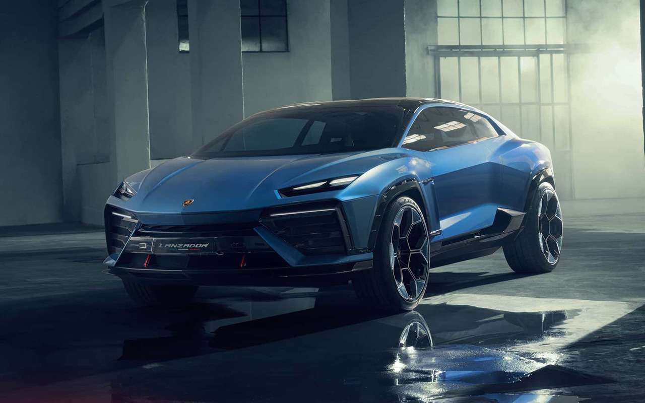 Lamborghini представила электрокроссовер мощностью 1 МВт