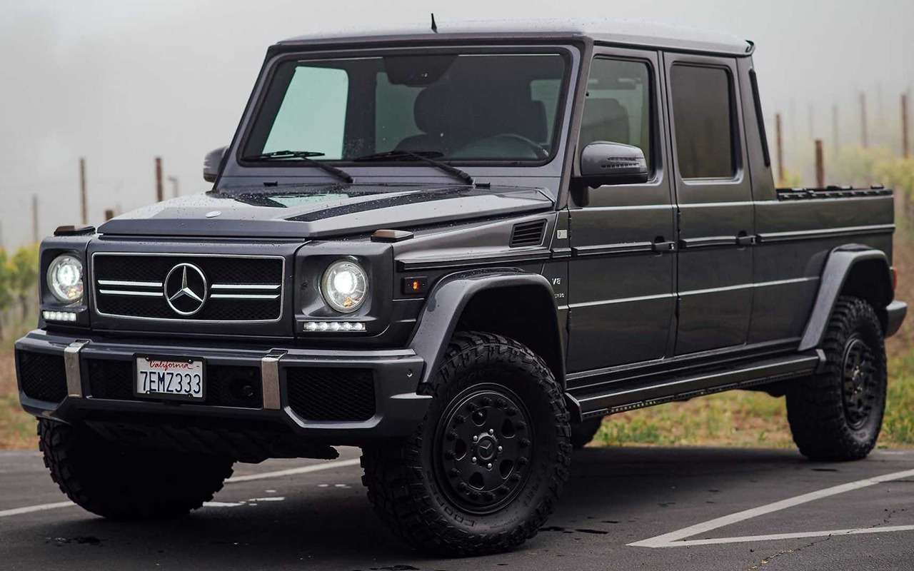 Новый военный Mercedes G-класса: для сложных миссий