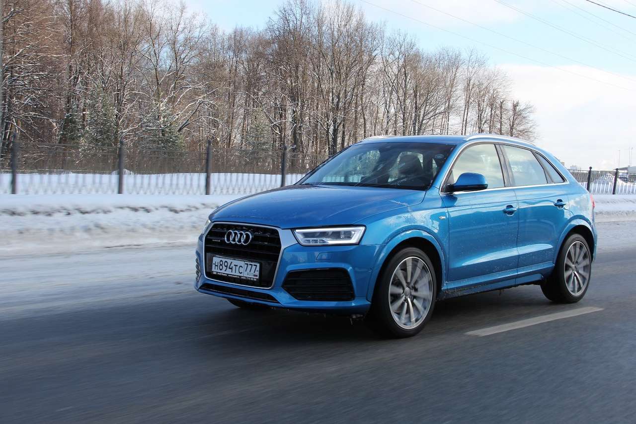 Тест Audi Q3: опережая снег