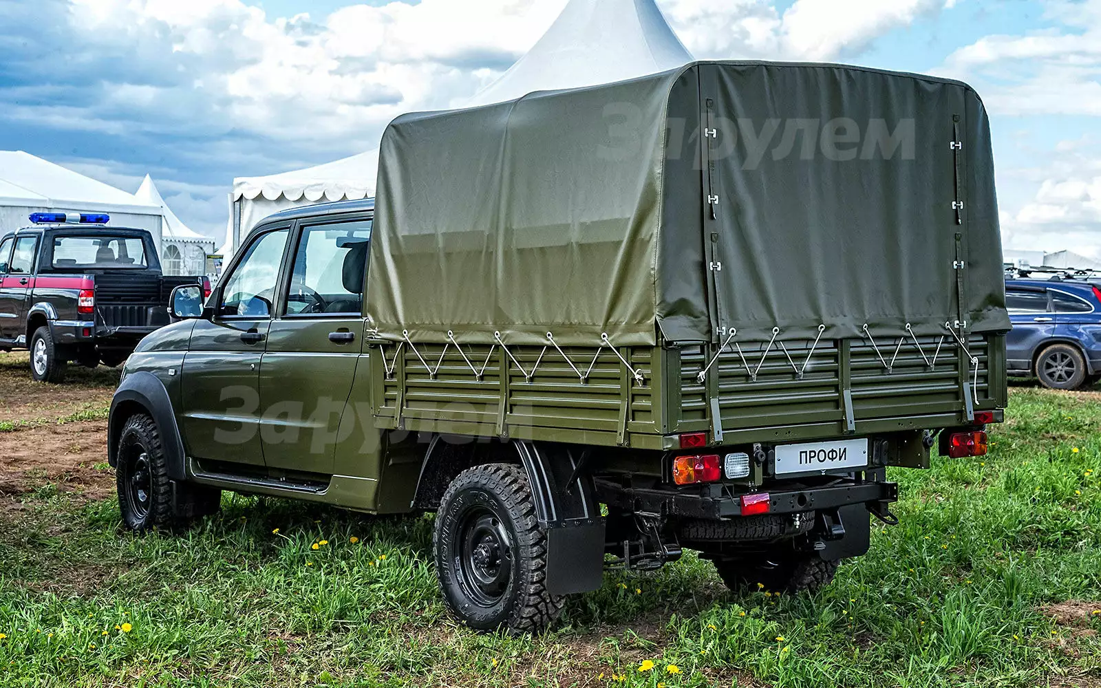 Тент уаз карго нового образца