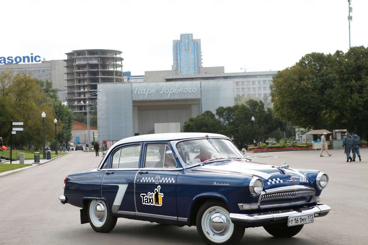 Московский музей такси начался с 21-й «Волги»