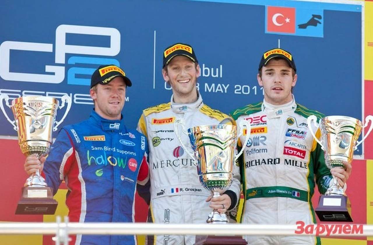 GP2: победы Романа Гросжана и Стефано Колетти, авария Давиде Ригон