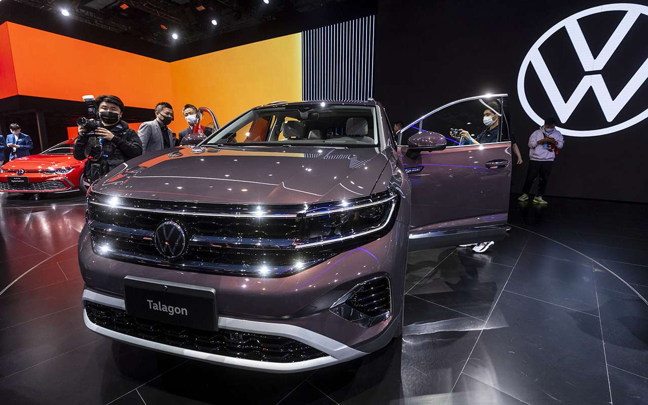 Volkswagen представил гигантский кроссовер Talagon