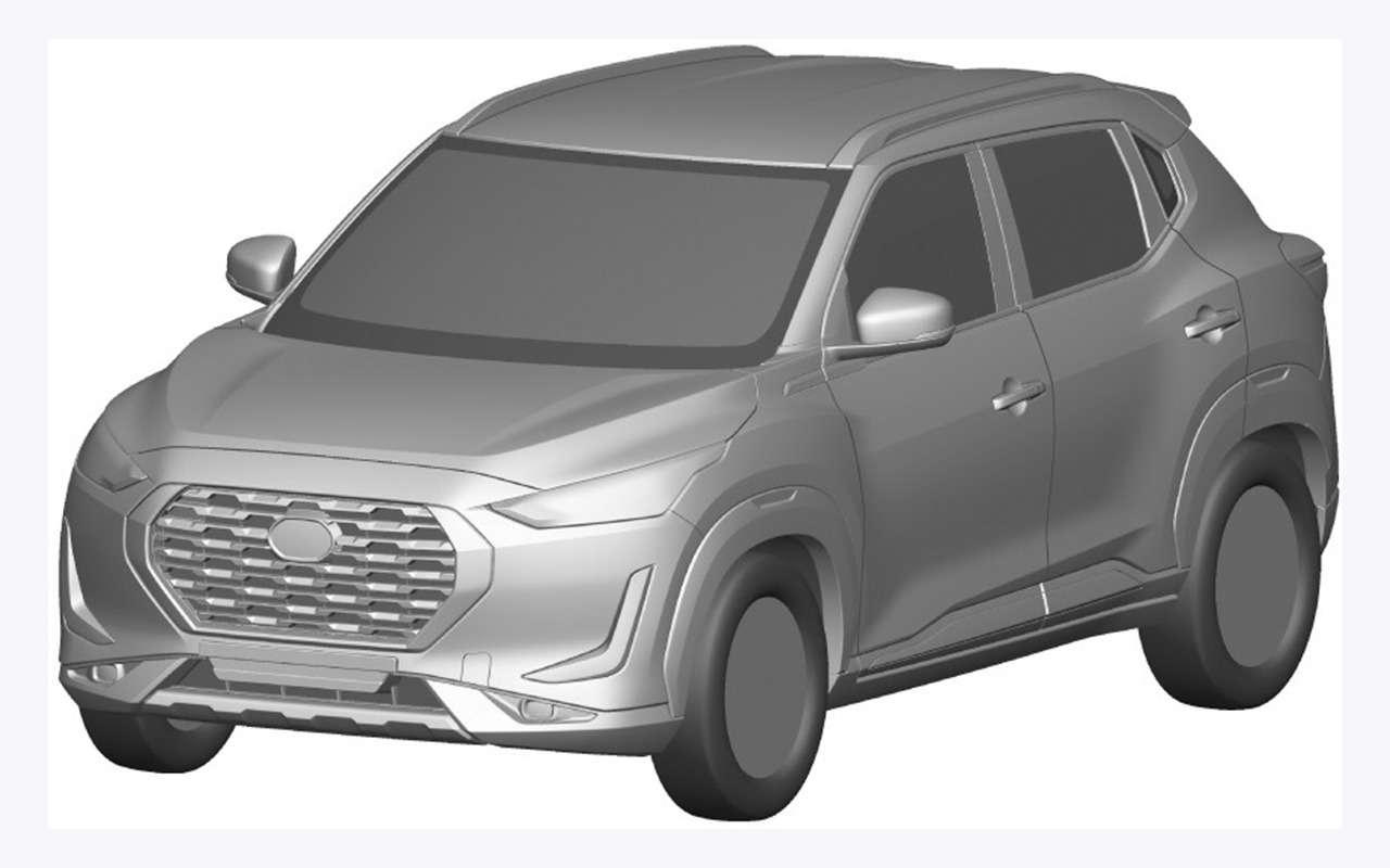 Nissan запатентовал в России кроссовер Magnite
