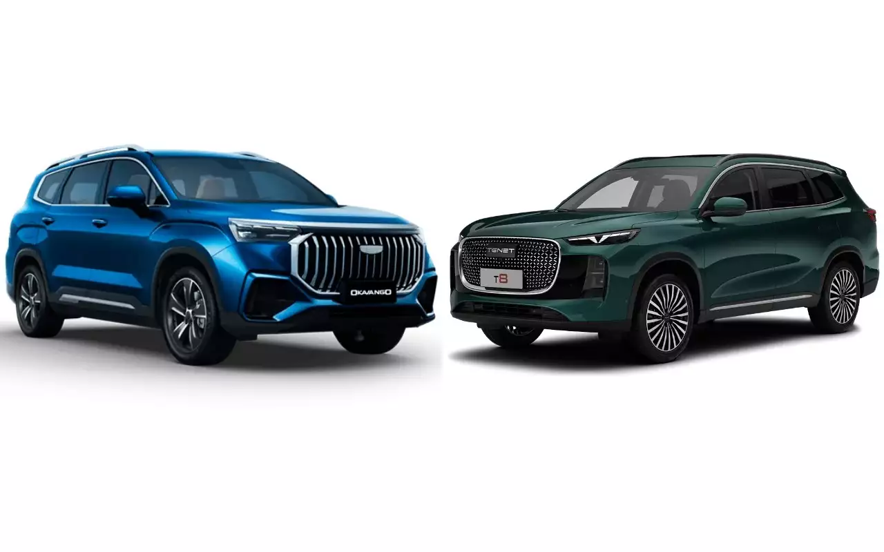 Кроссовер на 7 мест — Tenet T8 или Geely Okavango