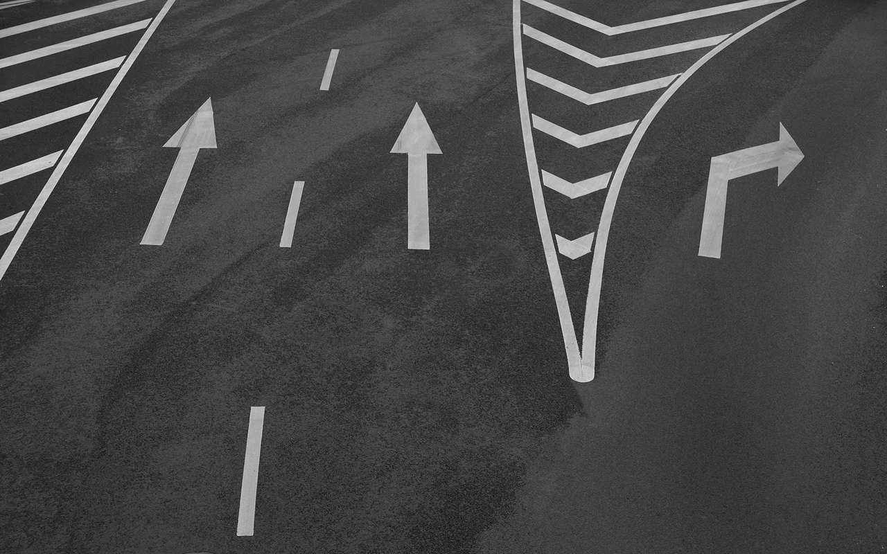 С видеокамер стали приходить штрафы за пересечение «направляющих островков»