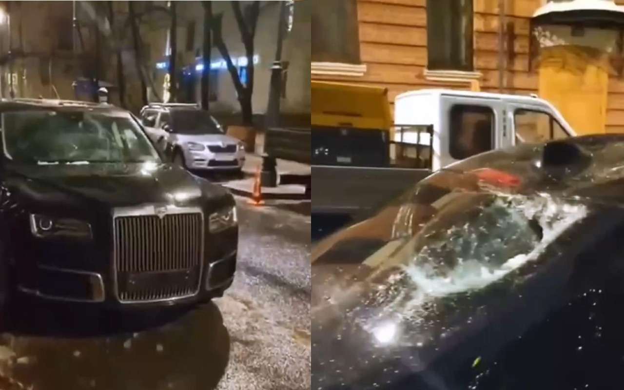 Посмотрите, что стало с Аурусом после прилета сосульки (видео)