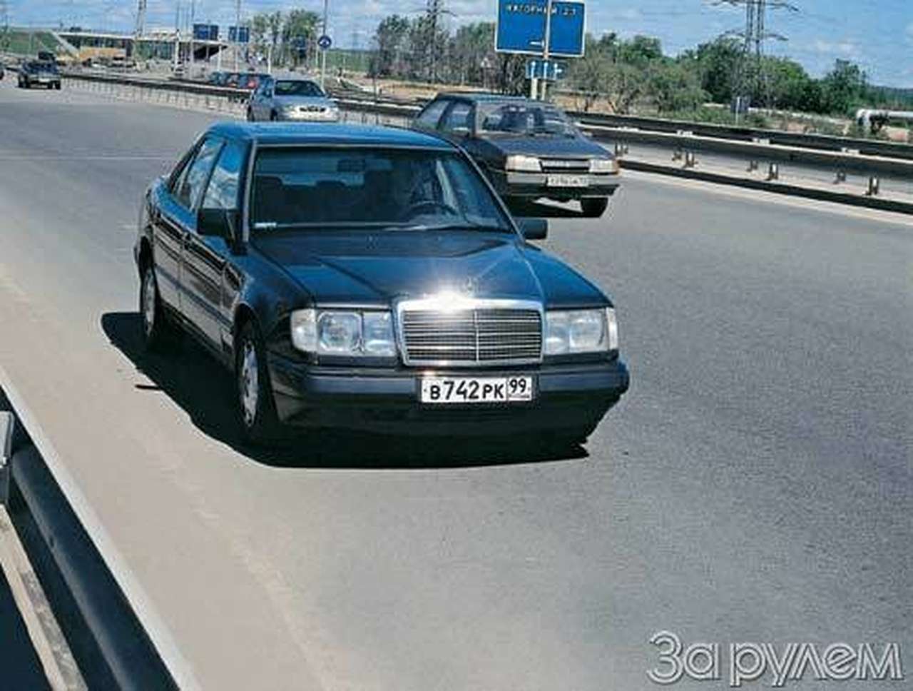 Вместо "самары"... "мерседес"!