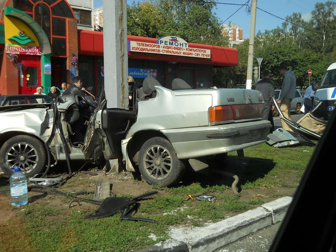 В России стало в полтора раза меньше аварий, чем в 2004 году