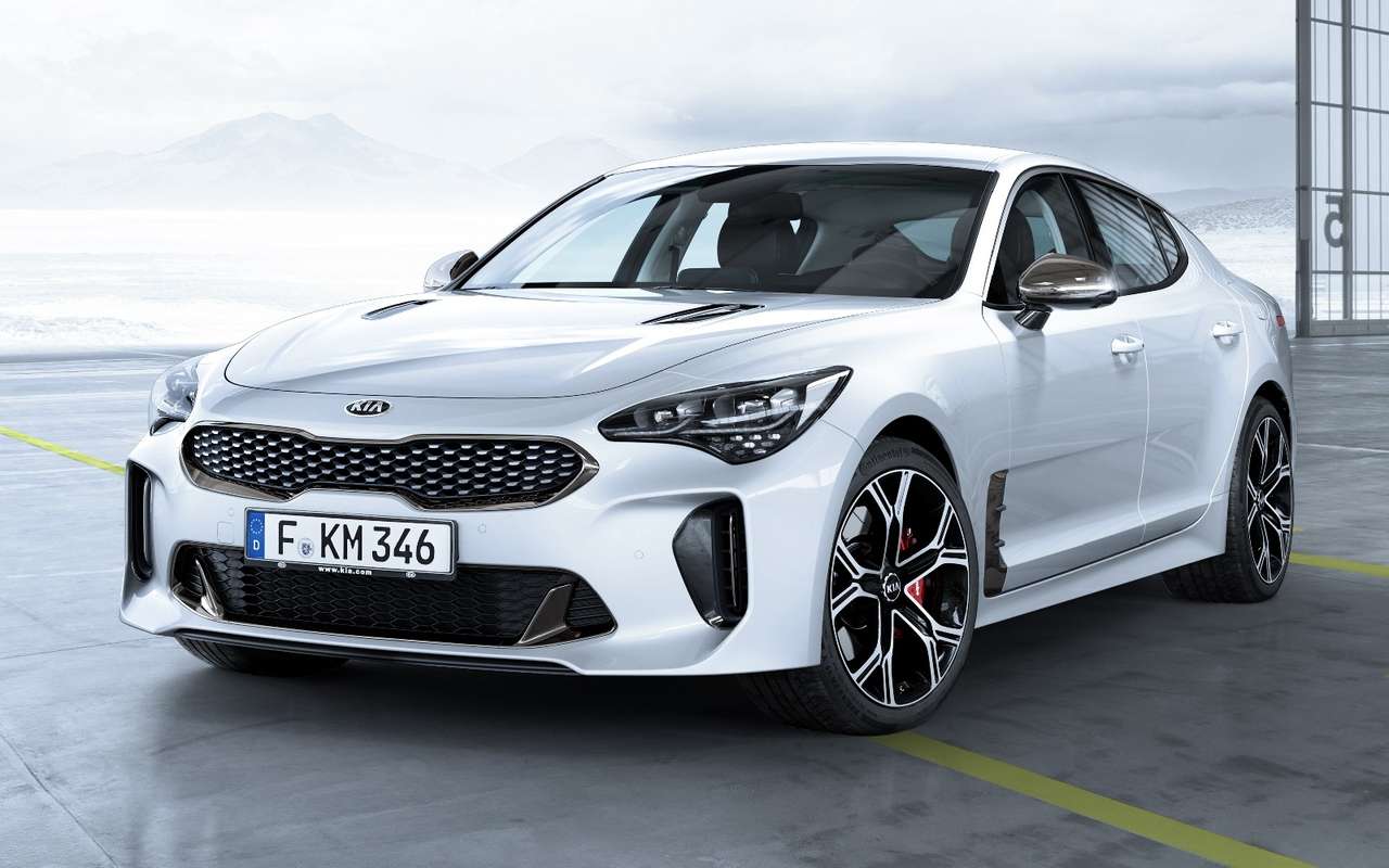 Kia Stinger приедет в Россию в начале 2018 года